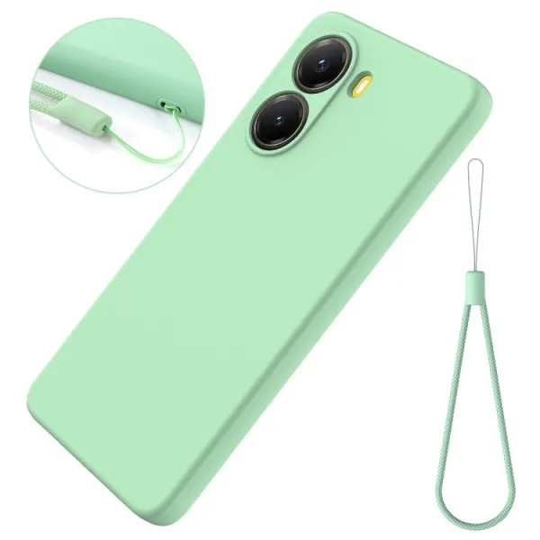 RUBBER Ochranný obal pre Xiaomi Poco X7 Pro zelený