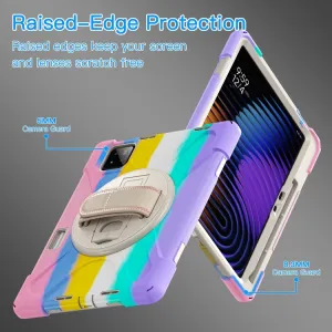 SOLID Odolný obal pre Xiaomi Pad 7 / 7 Pro / Pad 8 / Pad 8 Pro RAINBOW