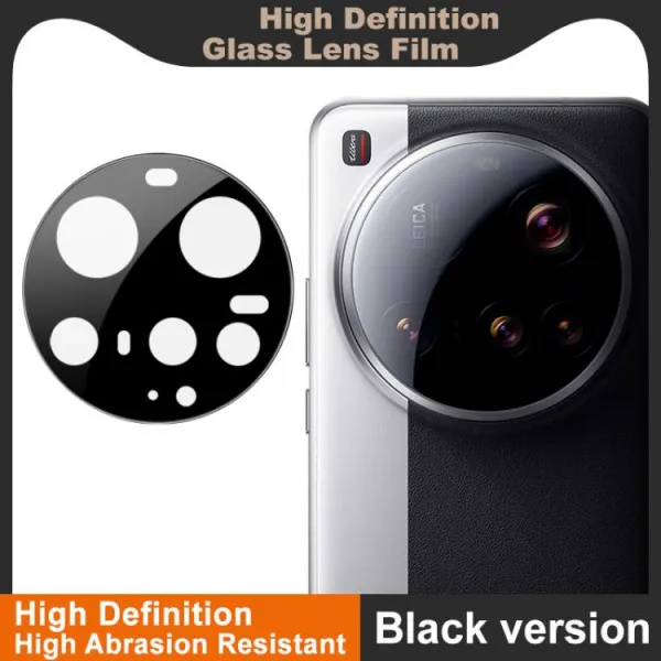 IMAK FULL COVER Sklo pre fotoaparát Xiaomi 15 Ultra BLACK