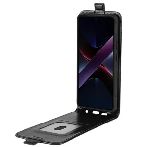 Vyklápacie puzdro pre Xiaomi Poco X7 Pro čierne