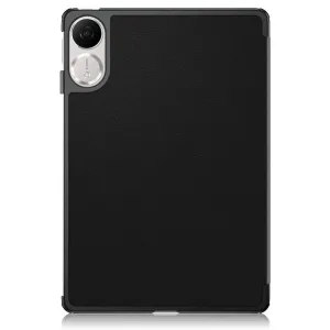 LEATHER Zaklápací kryt pre Honor Pad V9 čierny