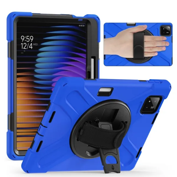 SOLID Odolný obal pre Xiaomi Pad 7 / 7 Pro / Pad 8 / Pad 8 Pro svetlomodrý