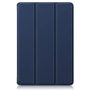 LEATHER Zaklápací kryt pre Honor Pad V9 modrý