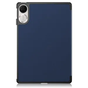 LEATHER Zaklápací kryt pre Honor Pad V9 modrý