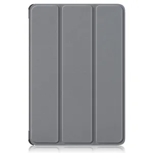 LEATHER Zaklápací kryt pre Honor Pad V9 šedý