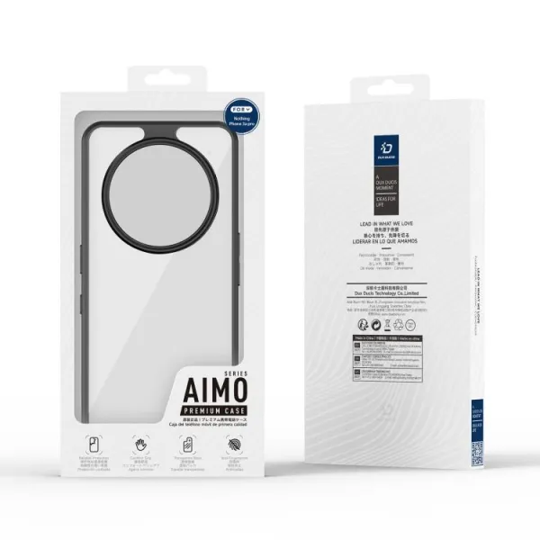 DUX AIMO Ochranný obal pre Nothing Phone (3a) Pro čierny