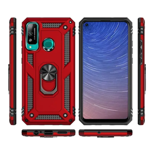 RING Ochranný obal Huawei P40 Lite E červený