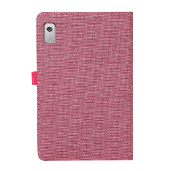 FABRIC Zaklápací obal pre Lenovo Tab M9 ružový