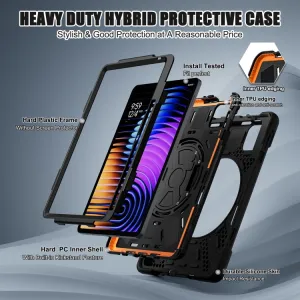 SOLID Odolný obal pre Xiaomi Pad 7 / 7 Pro / Pad 8 / Pad 8 Pro čierny