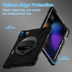 SOLID Odolný obal pre Xiaomi Pad 7 / 7 Pro / Pad 8 / Pad 8 Pro čierny