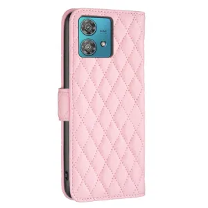 LATTICE Ochranné puzdro pre Motorola Edge 40 Neo ružové