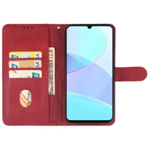 SMOOTH Peňaženkové puzdro pre Realme C51 červené