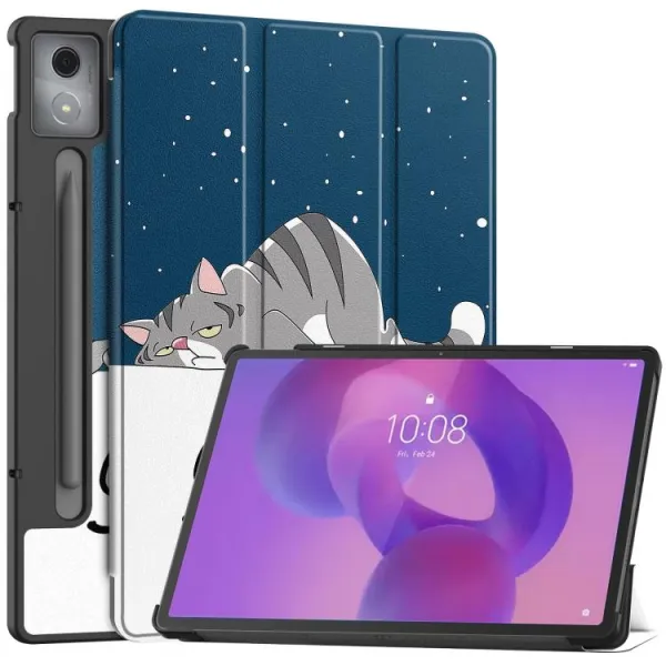 ART Zaklápacie puzdro pre Lenovo Idea Tab Pro LAZY CAT