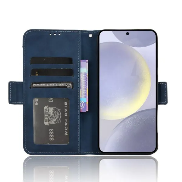 SLOT Peňaženkový obal pre Samsung Galaxy S25 FE modrý