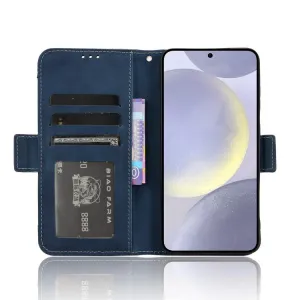 SLOT Peňaženkový obal pre Samsung Galaxy S25 FE modrý