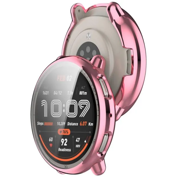TPU FULL COVER Kryt pre Amazfit Active 2 ružový