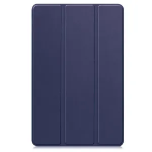 LEATHER Zaklápací kryt pre Lenovo Idea Tab Pro tmavomodrý