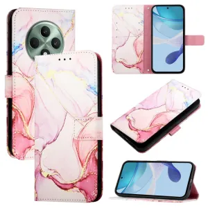 ART MARBLE Peňaženkový kryt pre Oppo Reno12 FS 5G ROSE GOLD