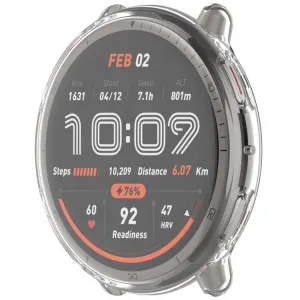 TPU FULL COVER Kryt pre Amazfit Active 2 priehľadný