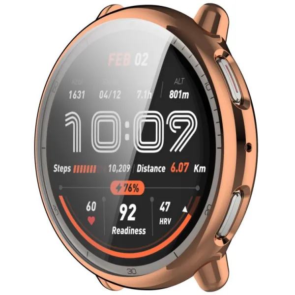 TPU FULL COVER Kryt pre Amazfit Active 2 ROSE GOLD