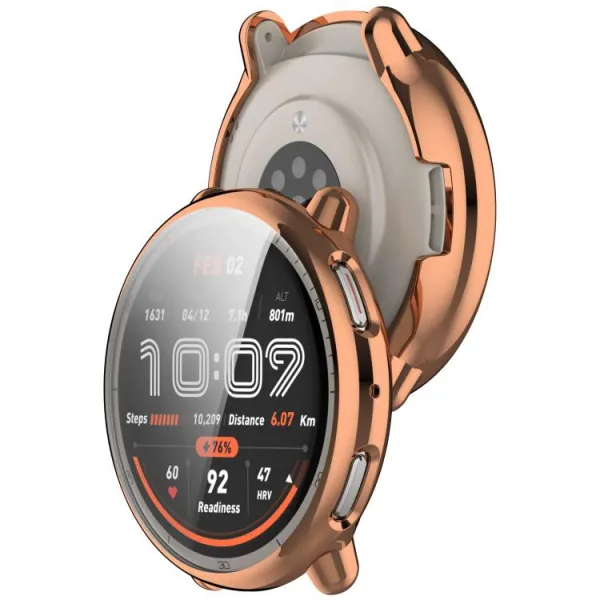 TPU FULL COVER Kryt pre Amazfit Active 2 ROSE GOLD