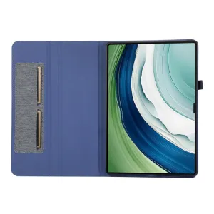 FABRIC Zaklápací kryt pre Huawei MatePad Pro 12.2 modrý