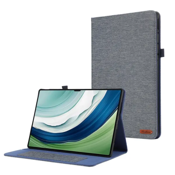 FABRIC Zaklápací kryt pre Huawei MatePad Pro 12.2 modrý