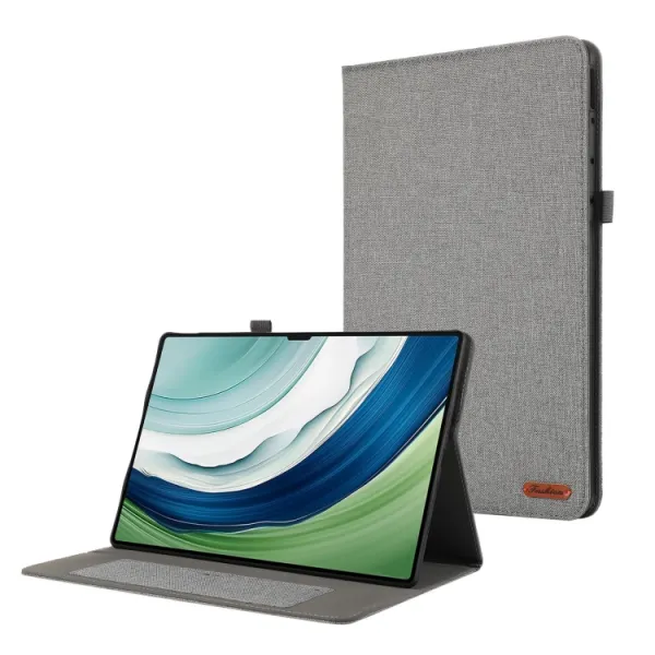 FABRIC Zaklápací kryt pre Huawei MatePad Pro 12.2 šedý