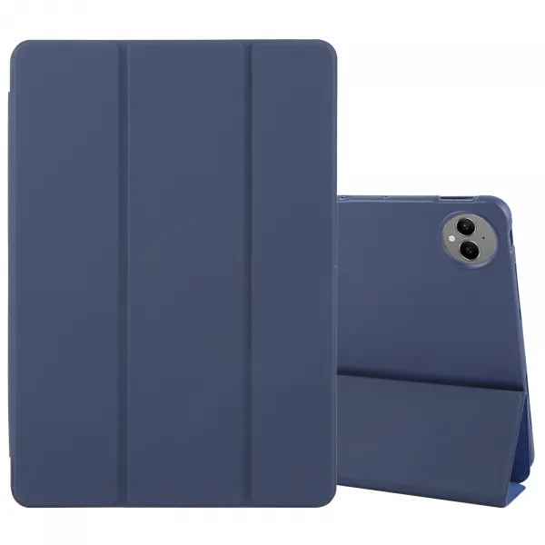 LEATHER Zaklápací kryt pre Huawei MatePad Pro 12.2 tmavomodrý