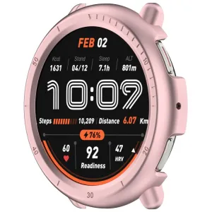 PC HALF COVER Plastový kryt Amazfit Active 2 ružový