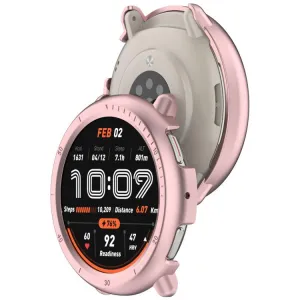 PC HALF COVER Plastový kryt Amazfit Active 2 ružový