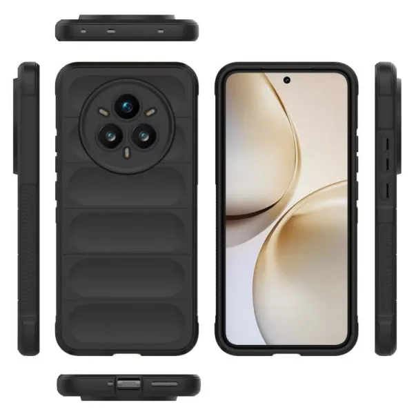 STEPS Ochranný kryt pre Realme 14 Pro+ 5G čierny