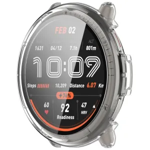 PC FULL COVER Plastový kryt so sklom pre Amazfit Active 2 priehľadný