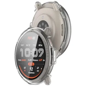 PC FULL COVER Plastový kryt so sklom pre Amazfit Active 2 priehľadný