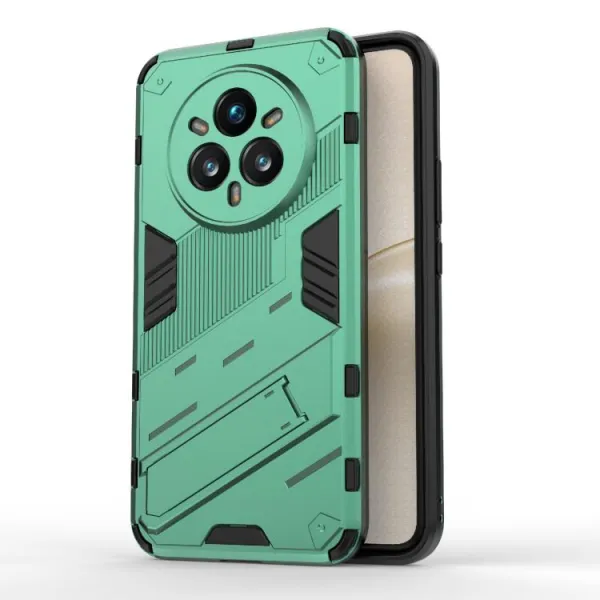 BIB Ochranný obal so stojanom pre Realme 14 Pro+ 5G zelený