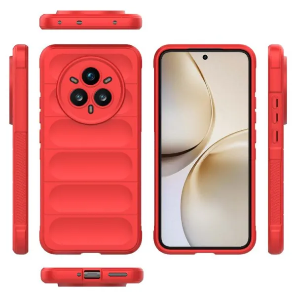 STEPS Ochranný kryt pre Realme 14 Pro+ 5G červený