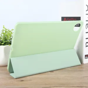 LEATHER Zaklápací kryt pre Huawei MatePad Pro 12.2 svetlozelený