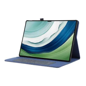 FABRIC Zaklápací kryt pre Huawei MatePad Pro 12.2 modrý