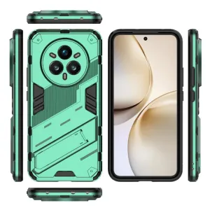 BIB Ochranný obal so stojanom pre Realme 14 Pro+ 5G zelený