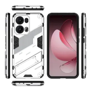 BIB Ochranný obal so stojanom pre Oppo Reno13 Pro 5G biely