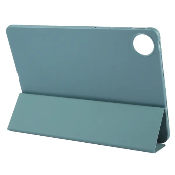 LEATHER Zaklápací kryt pre Huawei MatePad Pro 12.2 tmavozelený