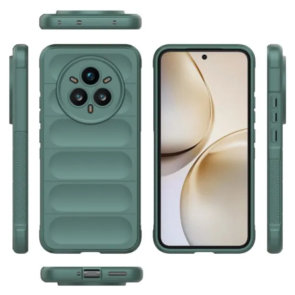 STEPS Ochranný kryt pre Realme 14 Pro+ 5G zelený