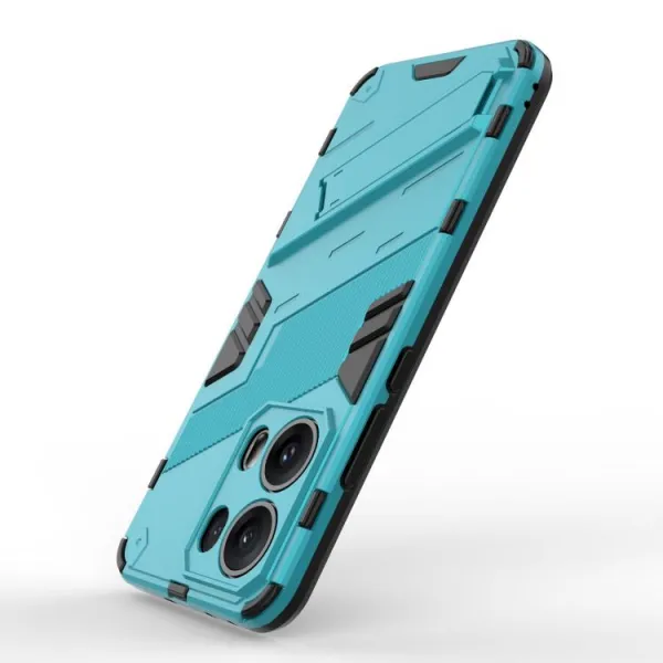 BIB Ochranný obal so stojanom pre Oppo Reno13 Pro 5G modrý