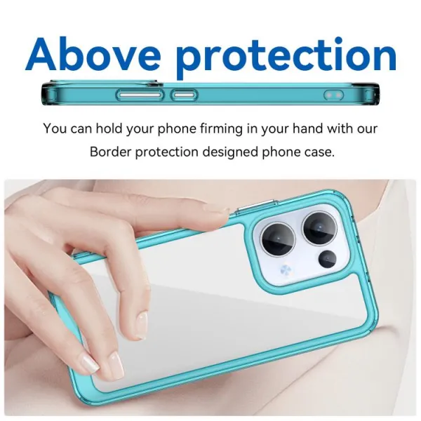 CRYSTAL Ochranný obal pre Oppo Reno13 5G tyrkysový