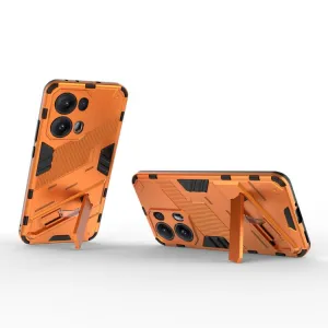 BIB Ochranný obal so stojanom pre Oppo Reno13 Pro 5G oranžový