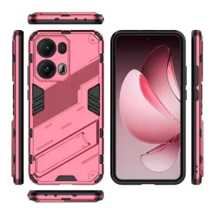 BIB Ochranný obal so stojanom pre Oppo Reno13 Pro 5G ružový
