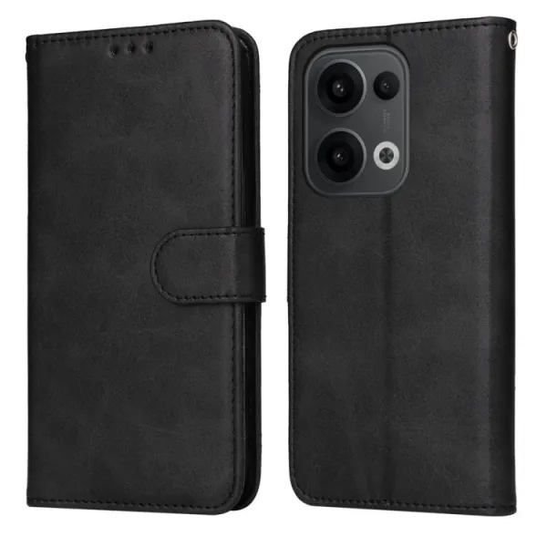 SMOOTH Peňaženkové puzdro pre Oppo Reno13 5G čierne