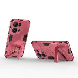 BIB Ochranný obal so stojanom pre Oppo Reno13 Pro 5G ružový
