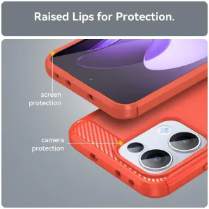 FLEXI TPU Ochranný kryt Oppo Reno13 5G červený