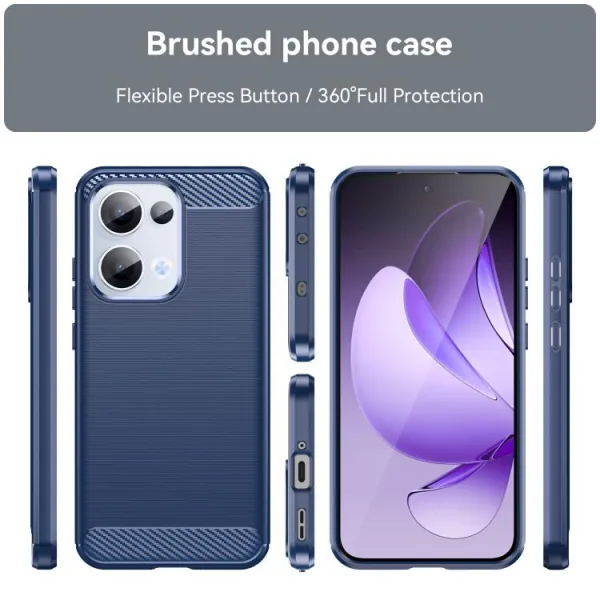 FLEXI TPU Ochranný kryt Oppo Reno13 5G modrý